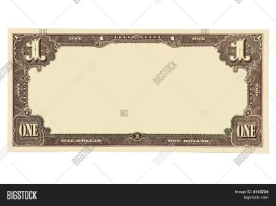 Рамка для денежной купюры