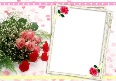 Рамка с днем рождения