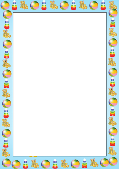 Рамки для детского сада