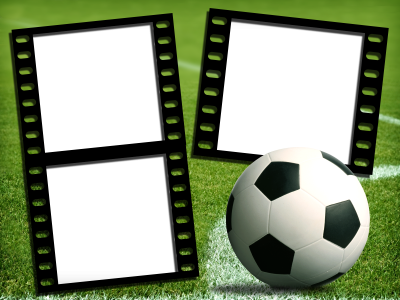 Рамка в спортивном стиле