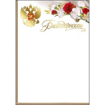 Рамка для благодарственного письма