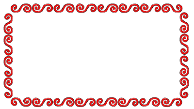 Рамка в народном стиле