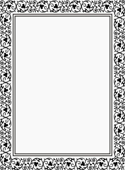 Рамка узор