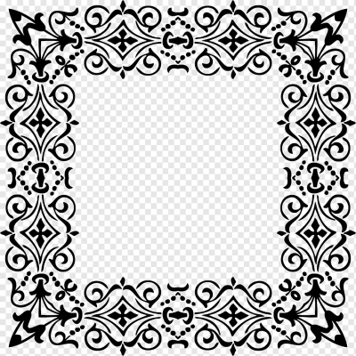 Узорная рамка
