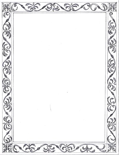 Рамка узор