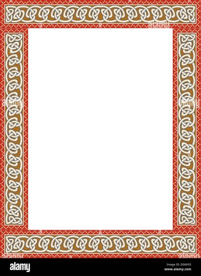 Рамки в тувинском стиле