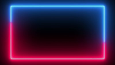 Неоновая рамка