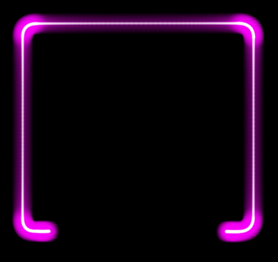 Неоновая рамка