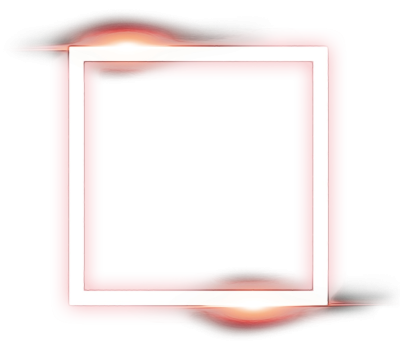 Неоновая рамка прямоугольная