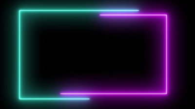 Неоновая рамка