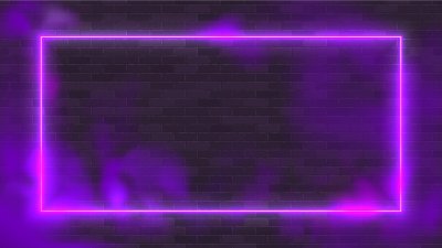 Неоновый прямоугольник