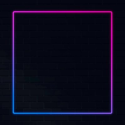 Неоновая рамка