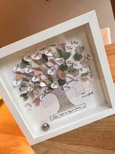 Креативный подарок на бумажную свадьбу