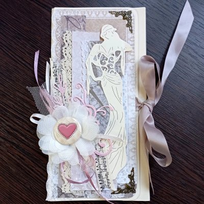 Денежная открытка на свадьбу