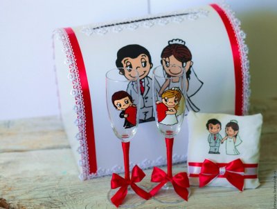 Сувениры на свадьбу молодоженам