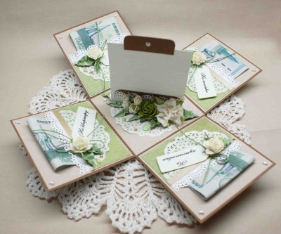 Коробочка для денежного подарка