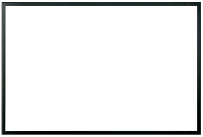 Рамка простая черная