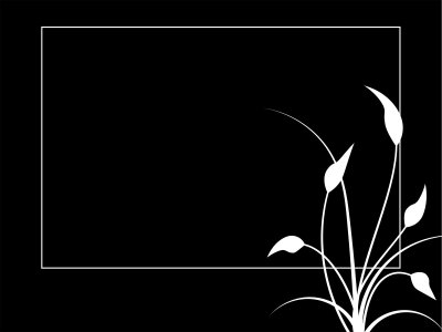 Рисунки на черном фоне