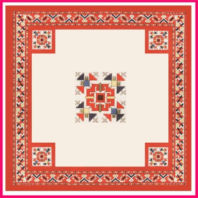 Национальный орнамент чувашей