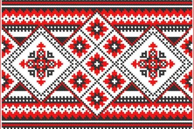 Мордовский орнамент Мокша