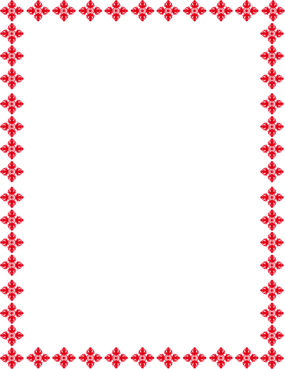 Рамка народный орнамент