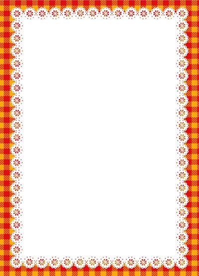 Чувашский узор рамка
