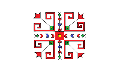 Чувашский узор Кеске