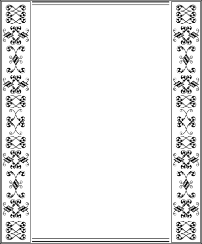 Рамка в народном стиле