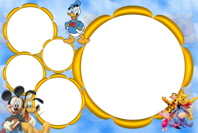 Детские рамки для коллажа