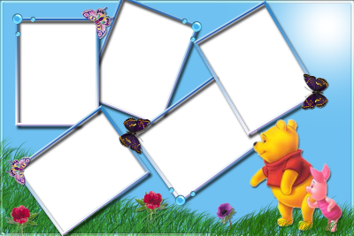 Детские рамки для коллажа