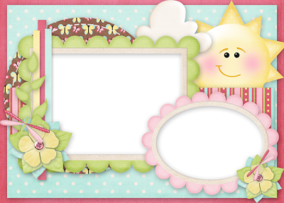 Рамка для коллажа детская