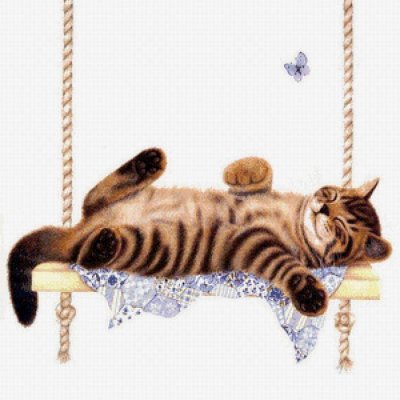 Кошка иллюстрация