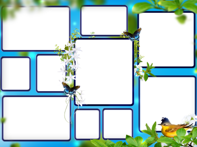 Красивые рамки для коллажа