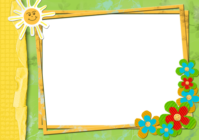 Рамка для презентации детская