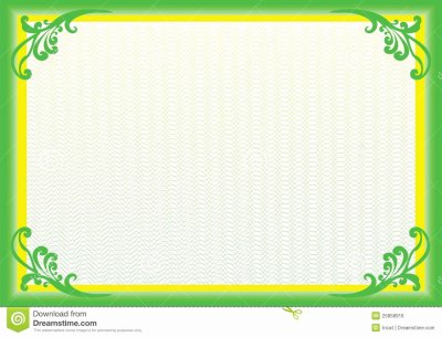 Фон для сертификата