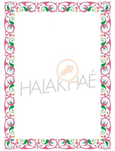 Рамка в народном стиле