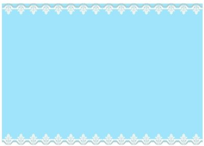 Голубой фон с рамочкой
