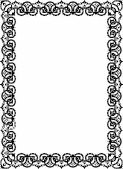 Рамка орнамент