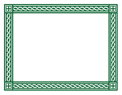 Башкирский узор рамка