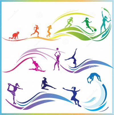 Фон спортивная тематика