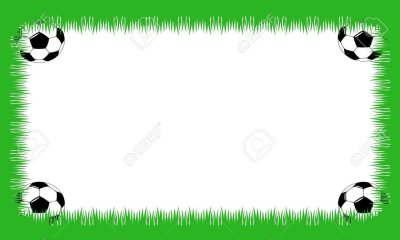 Футбольная рамка для текта