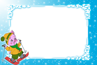 Детские зимние фоны для презентаций