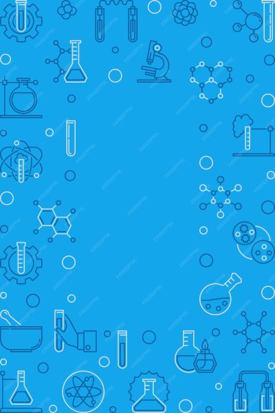 Фон наука вертикальный