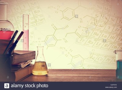 Фон для слайдов по химии