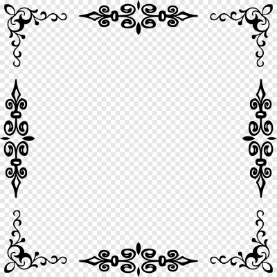 Рамка узор