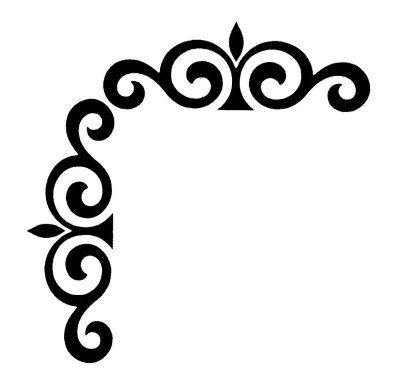 Узор уголок