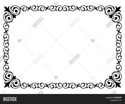 Кыргызские узоры рамки