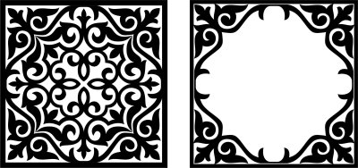 Узор прямоугольный