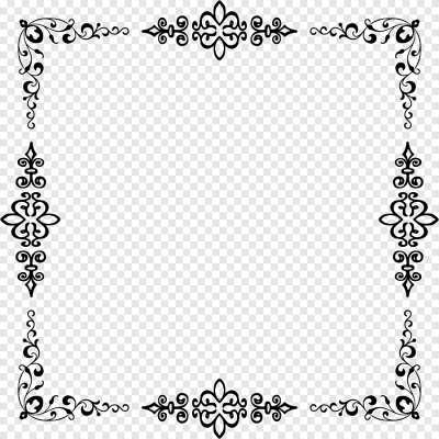 Красивые узоры для рамки