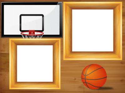 Рамка в спортивном стиле